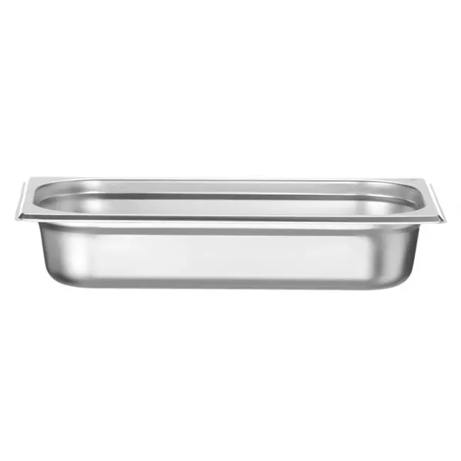 HENDI GN-container 1/3 – Lichtgewicht – Stapelbaar – 2,5L – Roestvrij staal