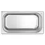 HENDI GN-container 1/3 – Lichtgewicht – Roestvrij staal – 7,8L – 325x176x200 mm