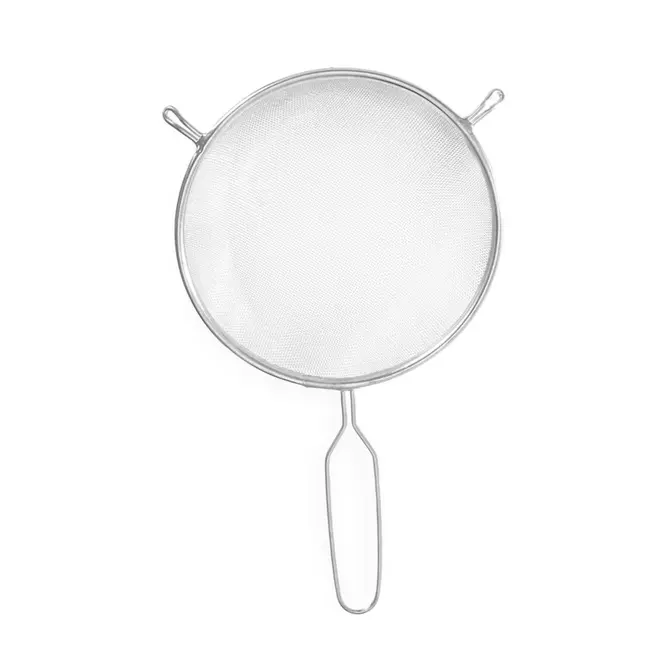 HENDI Passeerzeef – Metalen – Vertind – Niet vaatwasserbestendig – 360x210x80 mm