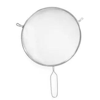 HENDI Passeerzeef – Metalen – Vertind – Draadgreep – 413x280x110 mm