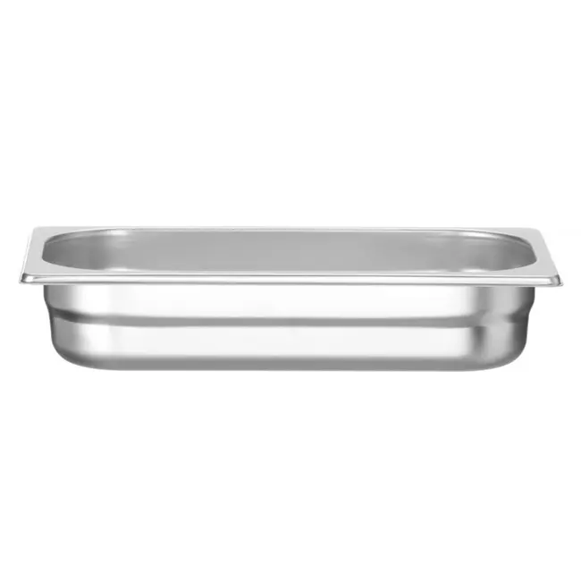 HENDI Gastronormbak 1/3 – 2,5L – Hoogwaardig roestvast staal – Stapelbaar – Eenvoudig te reinigen