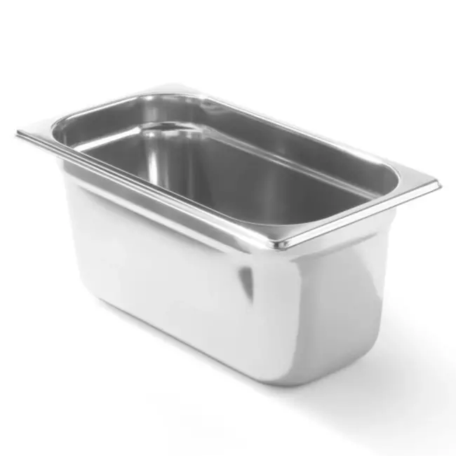 HENDI Gastronormbak – roestvrij staal – 5,7L – 150mm hoog – stapelbaar