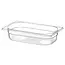 Hendi Gastronorm container - polycarbonaat - 1,8L - transparant - 265x162x65mm