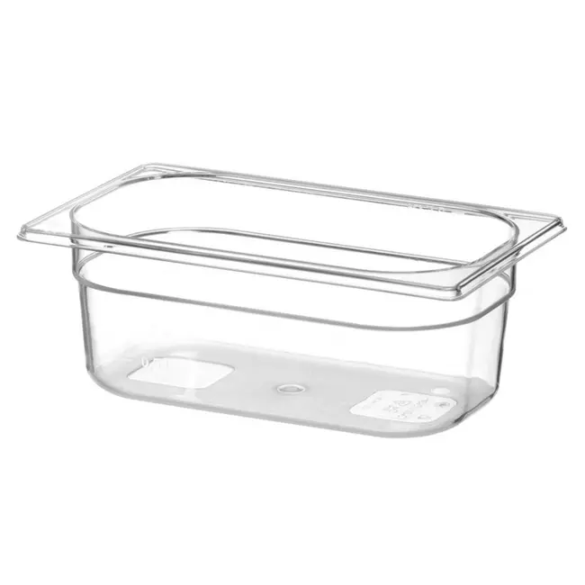 HENDI Gastronorm container – polycarbonaat – 2,8L – temperatuurbestendig – transparant