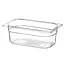 Hendi Gastronorm container - polycarbonaat - 2,8L - temperatuurbestendig - transparant