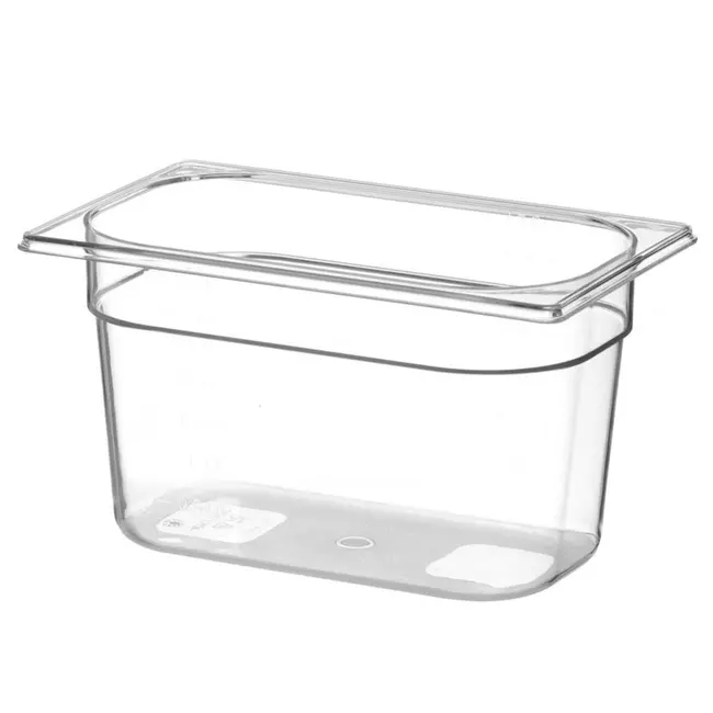 HENDI Gastronorm container – polycarbonaat – 4L – transparant – 265x162x150 mm