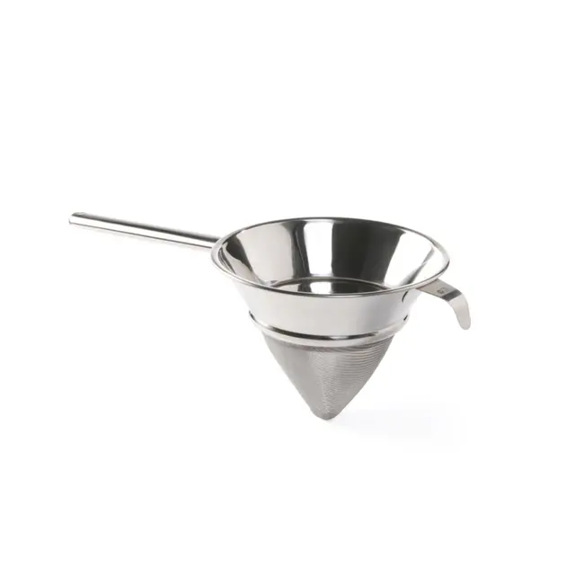 HENDI Puntzeef – half gaas – roestvast staal – vaatwasmachinebestendig – 500x245x x(H)210mm