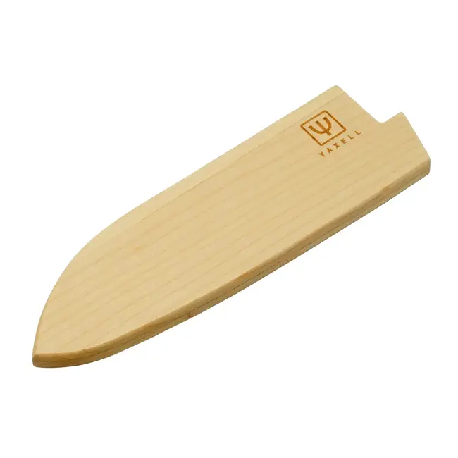 Yaxell Katana Mesbeschermer voor Santoku Mes 16,5 cm – Esdoornhout – Magnetische Schede