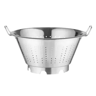 HENDI Vergiet Profi Line – Roestvrij staal – Met voet en handgrepen – Ø 415 mm – Vaatwasserbestendig