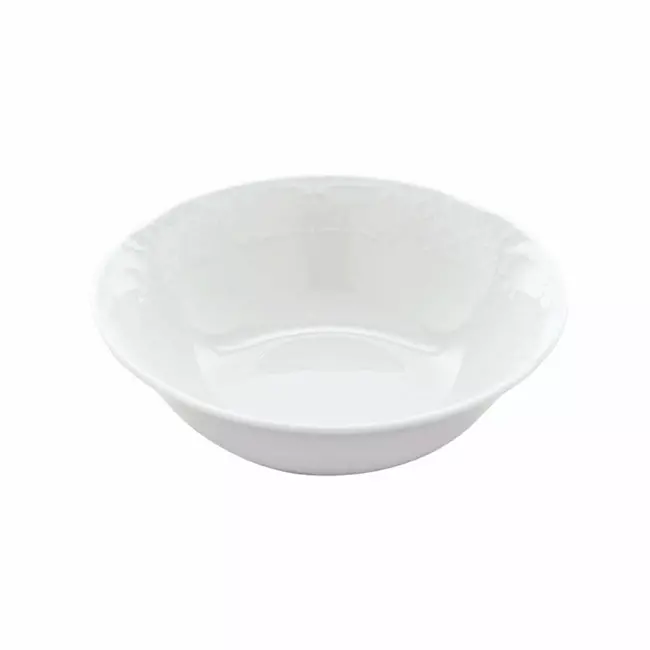 HENDI Saladeschalen – Versterkte randen – Hoogwaardig glazuur – 0,25L – Wit porselein – Set van 12