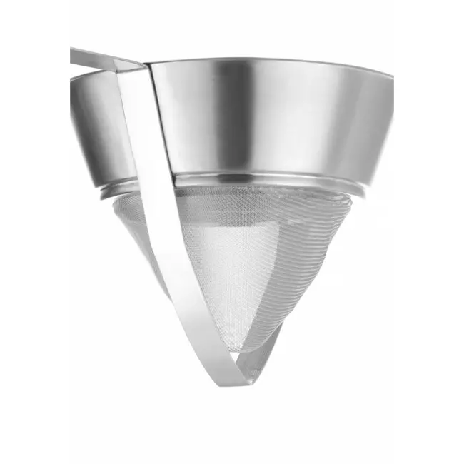 HENDI Conische zeef – fijn draadgaas – versterkt – 505x250x200 mm – roestvast staal