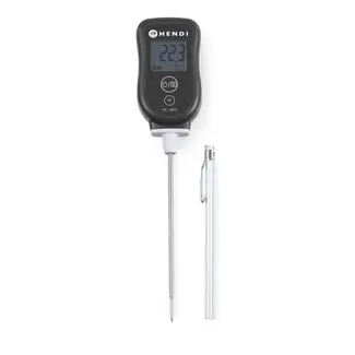 HENDI Digitale thermometer met waterdichte sonde – meetbereik -50°C tot 350°C – automatische uitschakeling