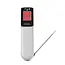 HENDI Infrarood thermometer −60 tot 350 °C met 90 mm RVS-sonde