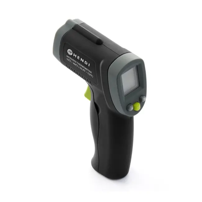HENDI Infrarood thermometer −32 tot 400 °C met laser en 12:1-optiek