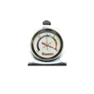 HENDI Koelkastthermometer – roestvast staal – meetbereik -50°C tot +25°C – 60x40x70 mm