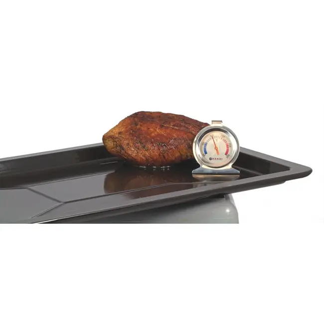 HENDI Oventhermometer – Meetbereik 50°C tot 300°C – RVS Behuizing – 60x40x70 mm