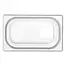 HENDI Container GN 1/4 polypropyleen 2 liter transparant stapelbaar