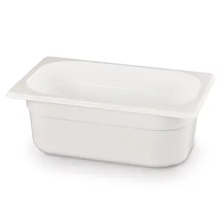 HENDI Gastronormbak – polycarbonaat – 1,8L – wit – 265x162x65 mm