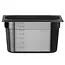 HENDI Gastronorm container – polycarbonaat – 4L – zwart – 265x162x150 mm