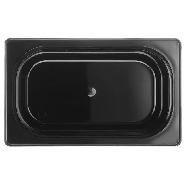 HENDI Gastronorm container – polycarbonaat – 4L – zwart – 265x162x150 mm
