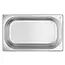 HENDI GN-container 1/4 – lichtgewicht – roestvrij staal – 1,8L – 265x162x65 mm