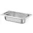 HENDI GN-container 1/4 – lichtgewicht – roestvrij staal – 1,8L – 265x162x65 mm