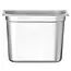 HENDI GN-container 1/4 – Budget Line – 5,5L – 265x162x200 mm – lichtgewicht roestvrij staal