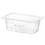 HENDI Gastronorm bak – luchtdicht – transparant – 2,8L – 265x162x100 mm