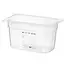 HENDI Gastronorm container 1/4 – luchtdicht – transparant – 4L – 265x162x150 mm