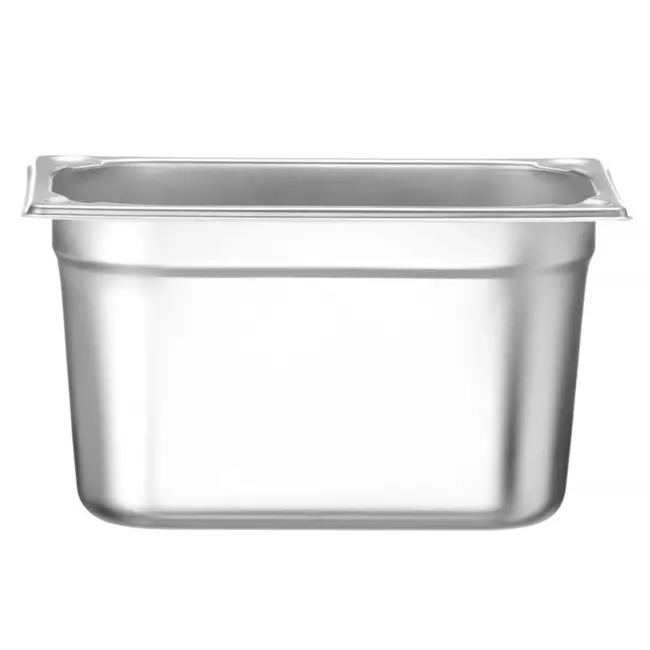 Hendi Gastronorm container - versterkte hoeken - 4L - 150mm hoog - roestvrij staal