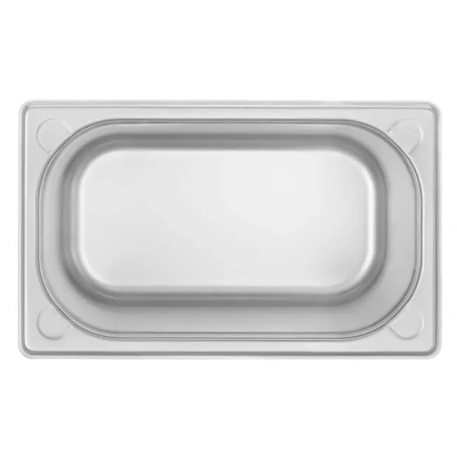 HENDI Gastronorm container – versterkte hoeken – 5,5L – roestvrij staal – 200mm