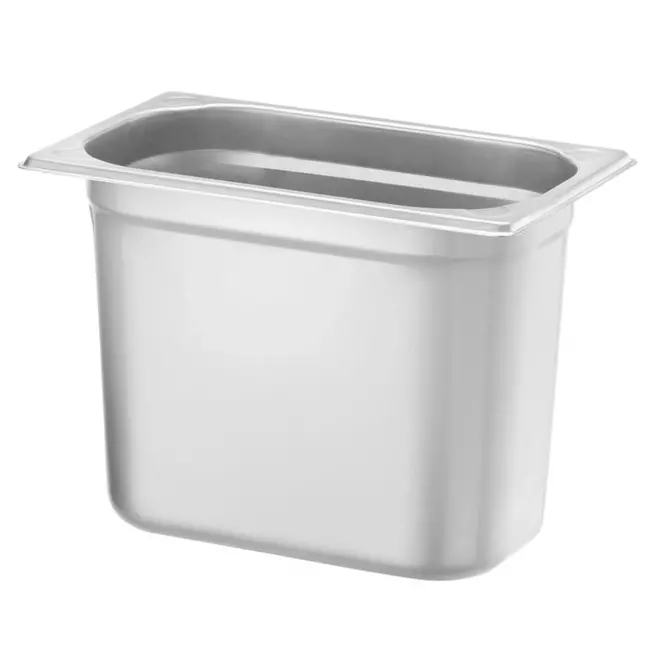 HENDI Gastronorm container – versterkte hoeken – 5,5L – roestvrij staal – 200mm