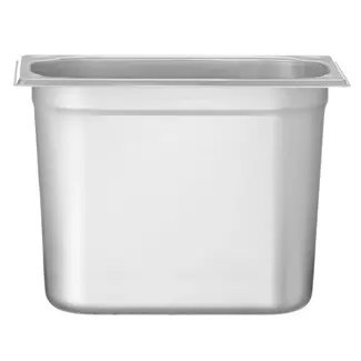 HENDI GN-container 1/4 5,5 liter van roestvast staal voor voedselopslag