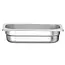 HENDI Gastronormbak – roestvast staal 18/10 – 1,8 liter – 65 mm hoog – stapelbaar