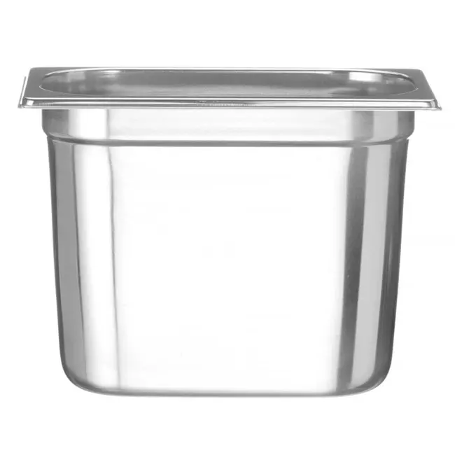 HENDI Gastronormbak – roestvast staal – 5,5L – 200mm hoog – stapelbaar