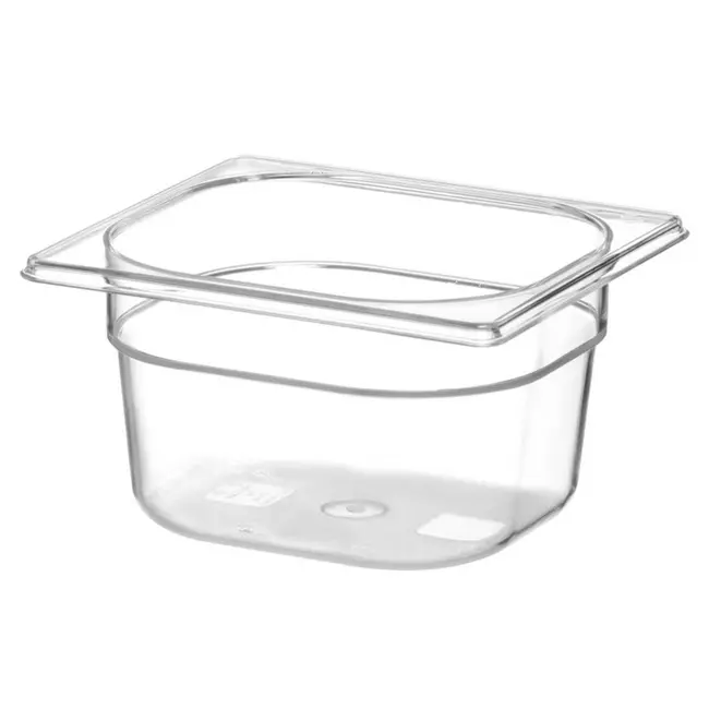 HENDI Gastronorm container – polycarbonaat – 1,6L – temperatuurbestendig – transparant