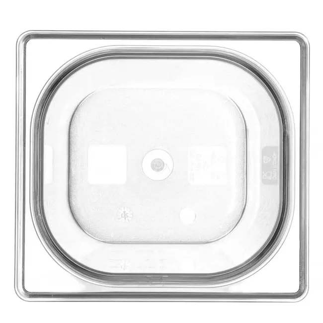 HENDI Gastronorm container – polycarbonaat – 1 liter – transparant – 176x162x65 mm