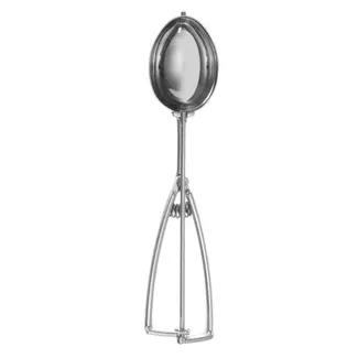 Stöckel Ovale portioneerlepel – roestvrij staal – vaatwasserbestendig – 70x52 mm