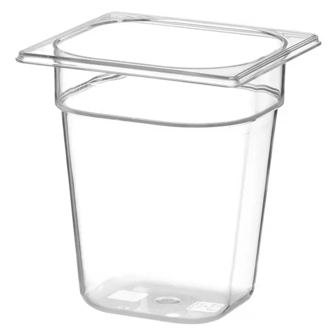 HENDI Gastronorm container – polycarbonaat – 3,4L – temperatuurbestendig – transparant