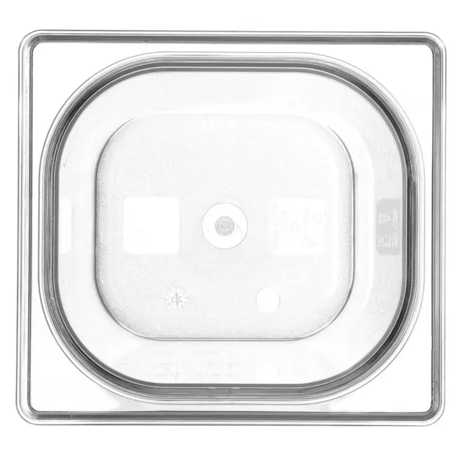 HENDI Gastronorm container – polycarbonaat – 3,4L – temperatuurbestendig – transparant