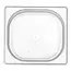 HENDI GN 1/6 container – polypropyleen – 1,6L – transparant – 176x162x100 mm