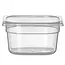 HENDI GN 1/6 container – polypropyleen – 1,6L – transparant – 176x162x100 mm