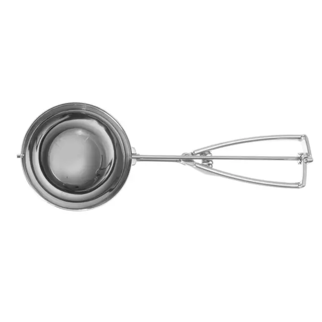 Stöckel Portioneerlepel – Grote porties – Ø100 mm – Roestvrij staal – Vaatwasmachinebestendig
