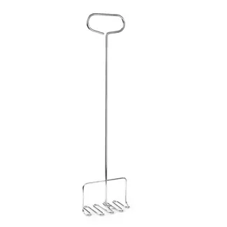 HENDI Pureestamper – Zware Solide Uitvoering – Roestvrij Staal – Vaatwasserbestendig – 770x180x85 mm