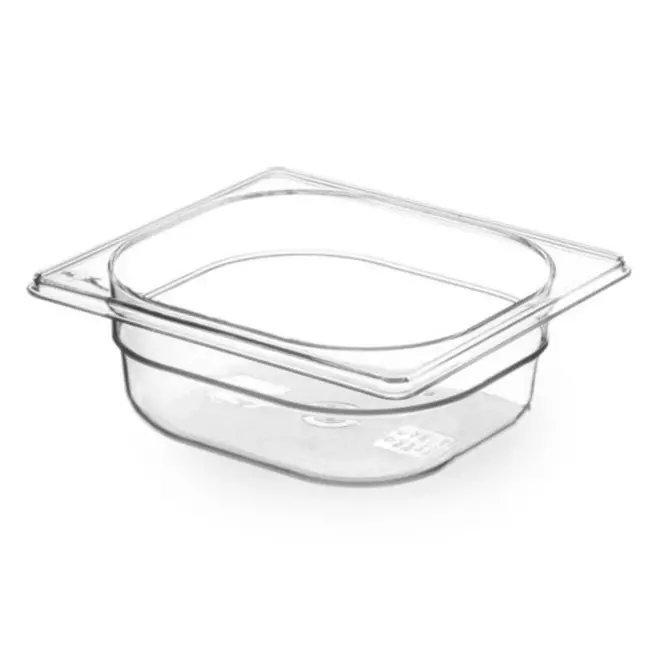 HENDI GN-container 1/6 – Tritan – 1L – Transparant – Temperatuurbestendig – BPA-vrij