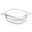 HENDI GN-container 1/6 – Tritan – 1L – Transparant – Temperatuurbestendig – BPA-vrij