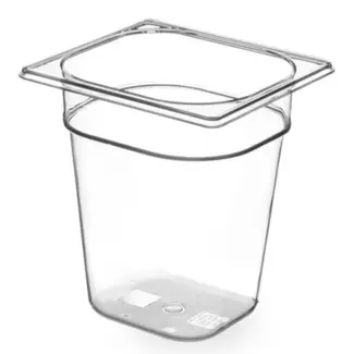 HENDI GN-container – Tritan – 3,4L – Transparant – 176x162x200 mm – BPA-vrij