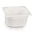 HENDI Gastronormbak – polycarbonaat – 1,6L – wit – 176x162x100 mm