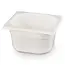 HENDI Gastronormbak – polycarbonaat – 2,4L – wit – temperatuurbestendig – stapelbaar