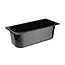 Hendi IJscontainer - Polycarbonaat - Zwart - 5L - 360x165x120mm - Vaatwasmachinebestendig